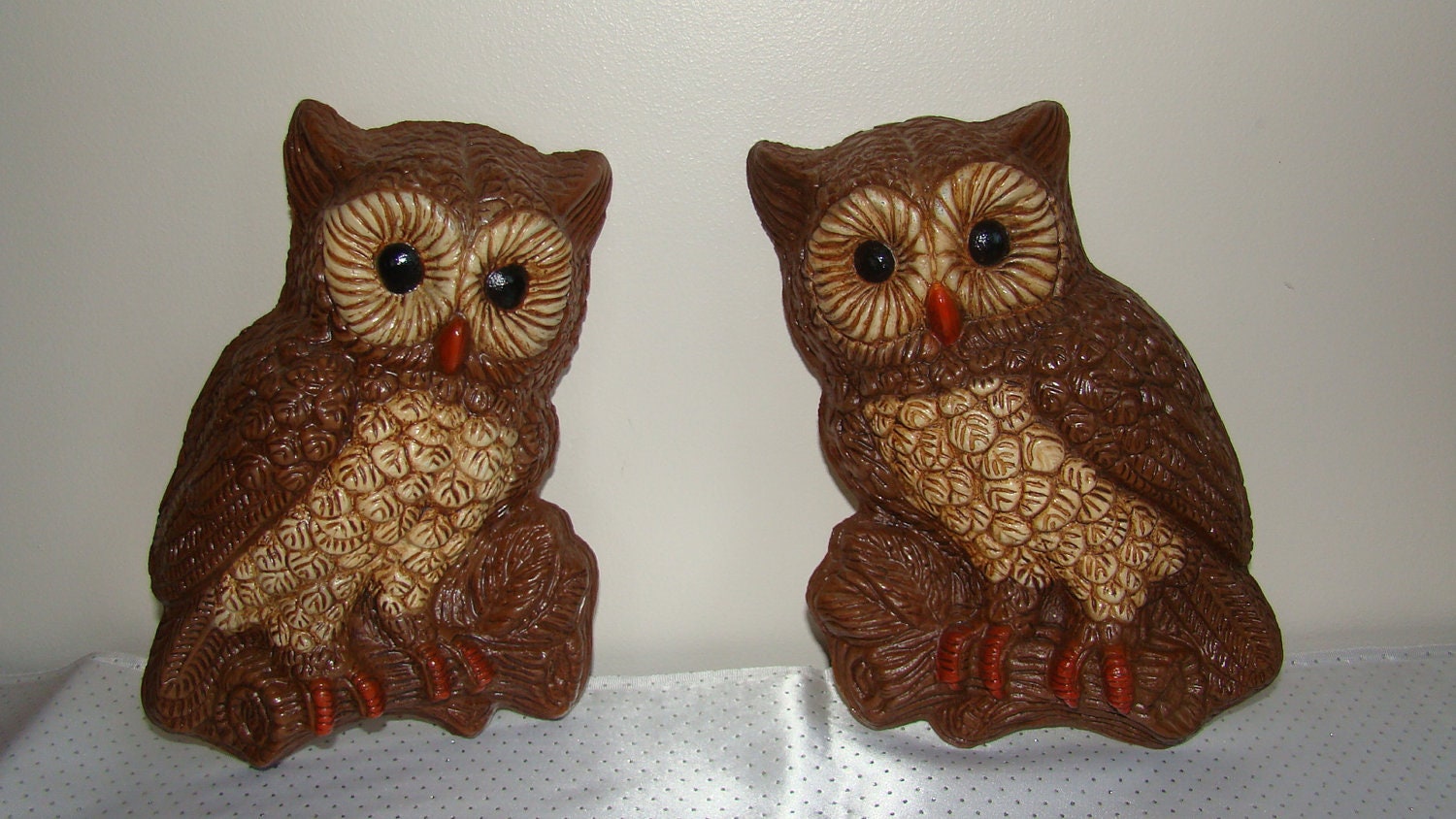 70s Owl Plaques