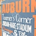 Auburn Tigers Subway Art