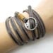 fashion Adjustable Brown Leather Woven Bracelets mens bracelet cool bracelet jewelry bracelet bangle bracelet  cuff bracelet 1088S
