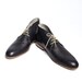 vintage inpired black leather desert boots FREE WORLDWIDE SHIPPING