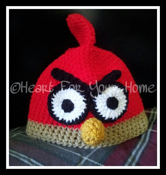 Angry Fowl Birdie Crochet Pattern Pack PDF