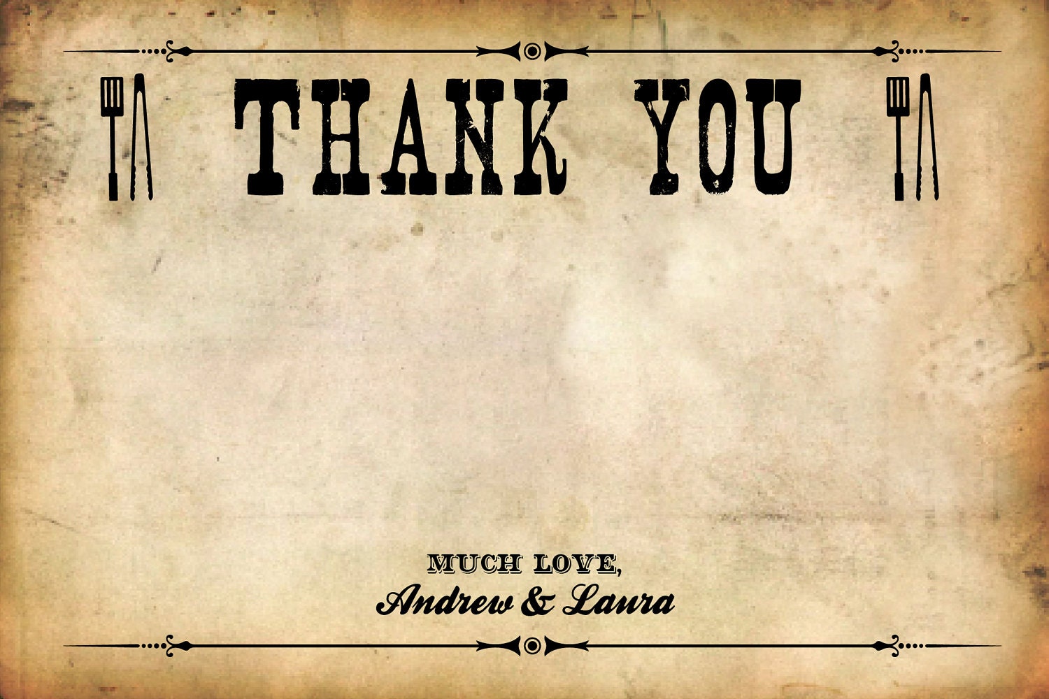 Printable Rustic BBQ Couples Wedding Shower 4x6 or 5x7 Invitation-DIY