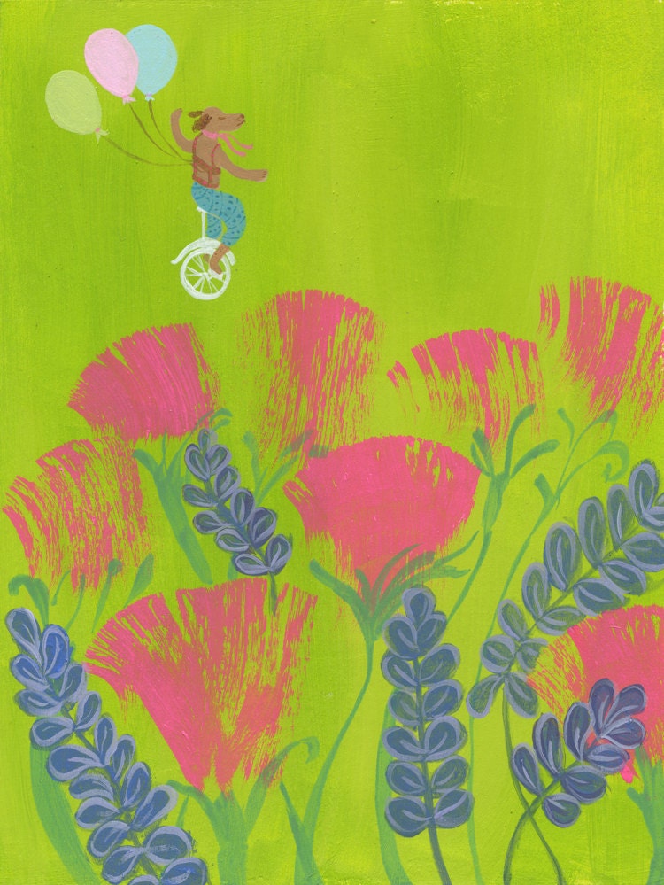 Luigi thought the Triffids were pretty this year but still felt safer up high