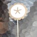 Starfish Cupcake Toppers