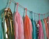 Varying Lengths - Pastel Confetti Tassel Garland