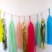Varying Lengths - Neon and Pastel Confetti Tassel Garland