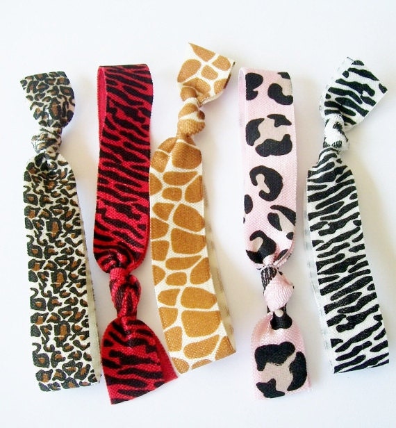 Elastic Hair Ties, Pick-A-Print, Single Hair Tie by Lucky Girl Hair Ties
