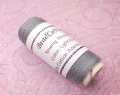 Sewing Thread 100% Cotton ( Light Gray ) ( 1 Roll ) Sewing Machine Use And Other Crafts - ST1005 - KarPenaEnterprises