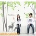 Vinyl Wall Decals Wall stickers-deer in Forest
