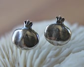 Pomegranate Stud Earrings