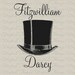 Jane Austen Pride and Prejudice Mr Darcy Top Hat Digital Download for Iron on Transfer Author Literature Fabric Pillows Tea Towels DT1124