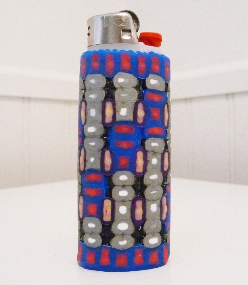 Complex Perler Bead LIGHTER CASE