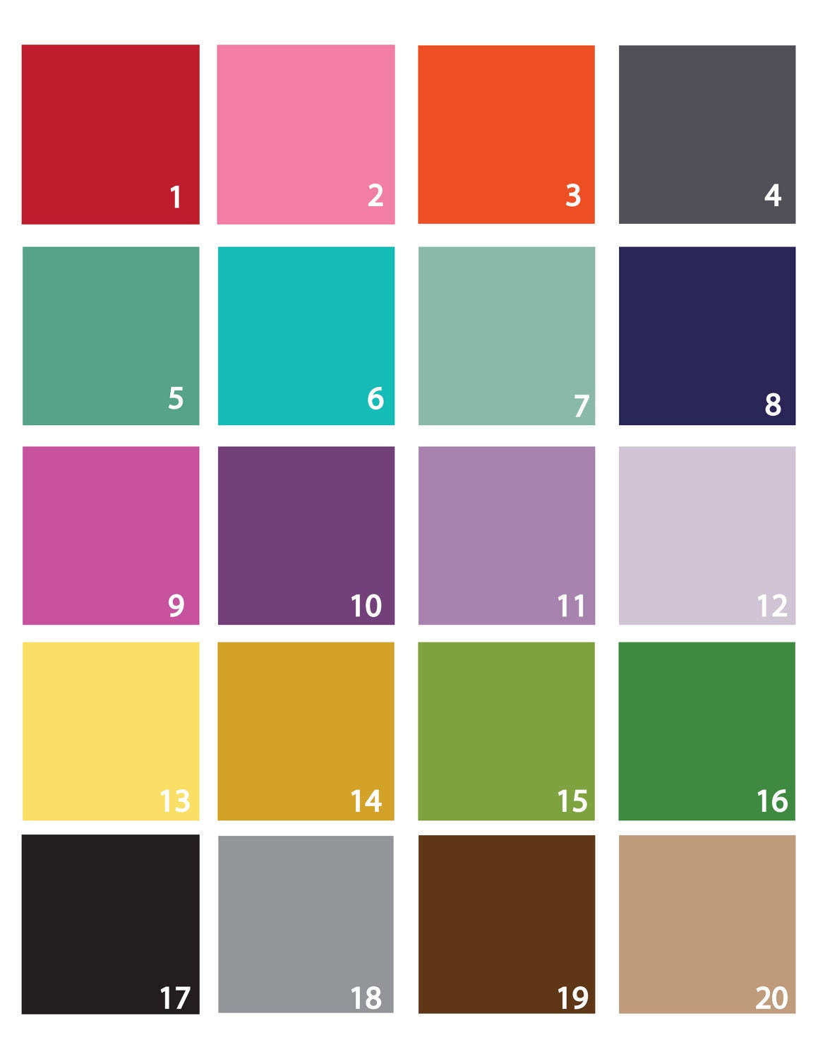 Pink and Green 'Pearls Always Match the Monogram' print poster