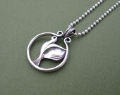 sterling silver dove (bird) pendant necklaces