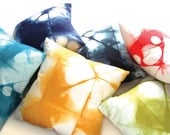 10 wholesale 18x18 organic cotton shibori pillow covers