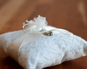 The Honiton Lace Ring Pillow