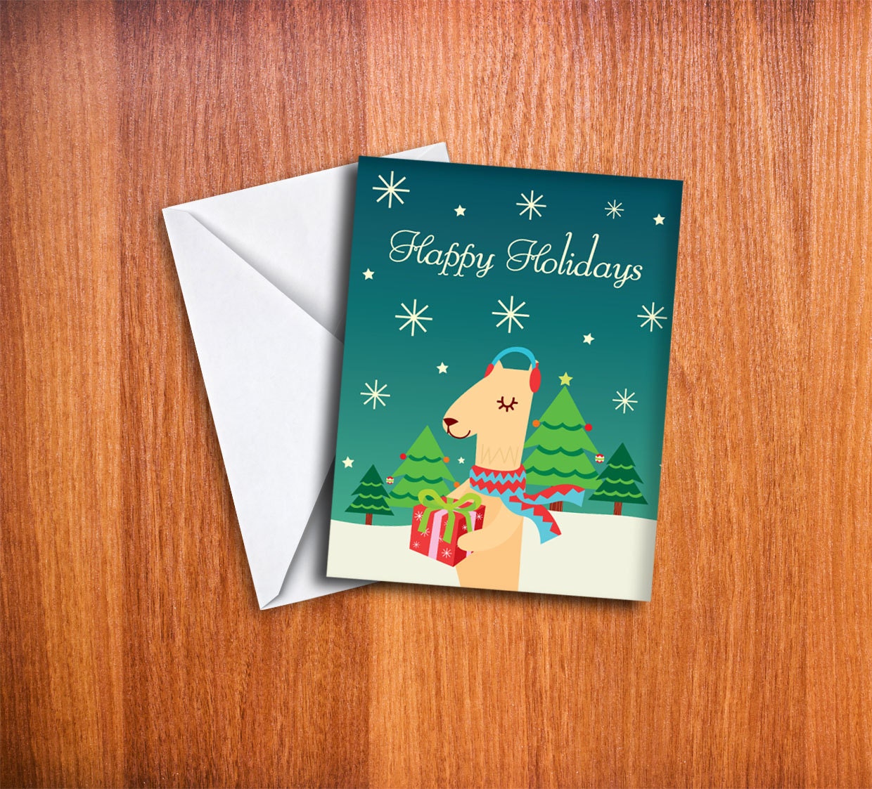Merry Happy Holidays Card Box Set //SALE//