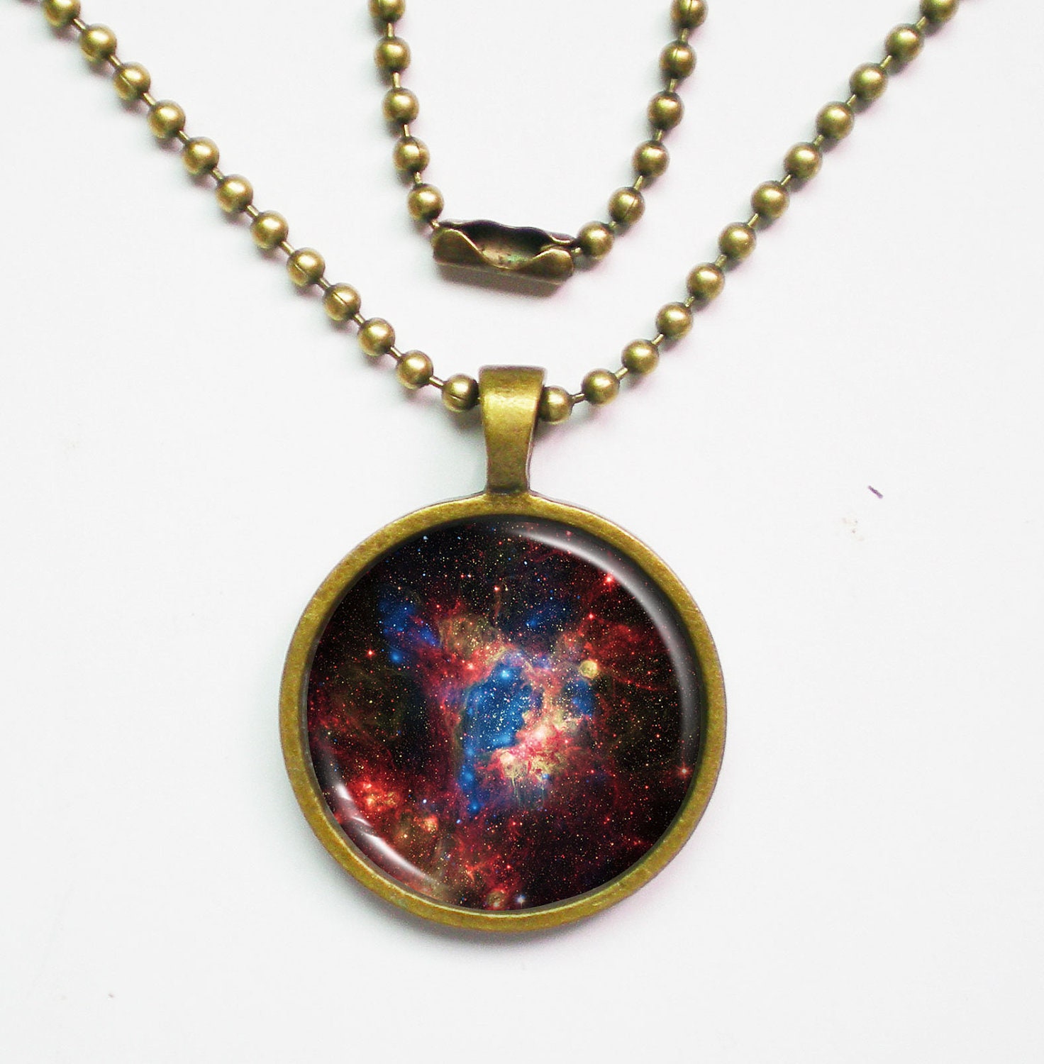 Galaxy Necklace - Star-Forming Region in in the Large Magellanic Cloud -Astronomical Necklace