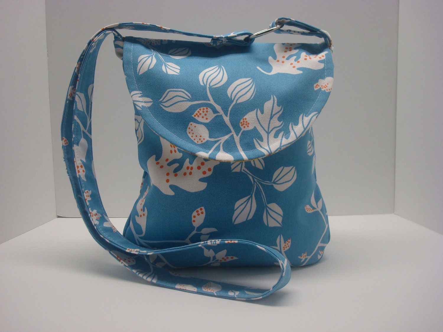 Cute cotton crossbody bag