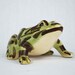 1940s Brush McCoy Frog Planter, Vintage Garden Figurine Collectible