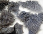 Mixed Grey FOX GF2 Premium Fur Scraps Arctic Store Arktika Russia