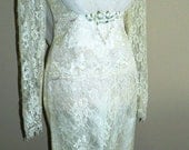 SALE 15 Percent Off  ... PRINCESS BEAUTIFUL Bride dress ... vintage wedding dress