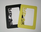 Bazzill Cutout Frame - Art Nouveau