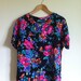 Take 10% Off: Vintage Grunge Floral Tee