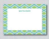 Custom Notecards with Lined Envelopes - Set of 10