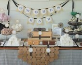 Printable Party Collection -- Black & Tan Party Collection -- Mirabelle Creations Il_170x135
