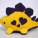 Custom Stegosaurus Plushie