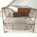 Vintage Wire Letter Tray Desk Basket