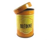 Vintage Tin Box Decorative Gift Boxes Metal Tin Box Medecine Tin Boxes Yellow Orange