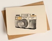 Vintage Camera Greeting Card