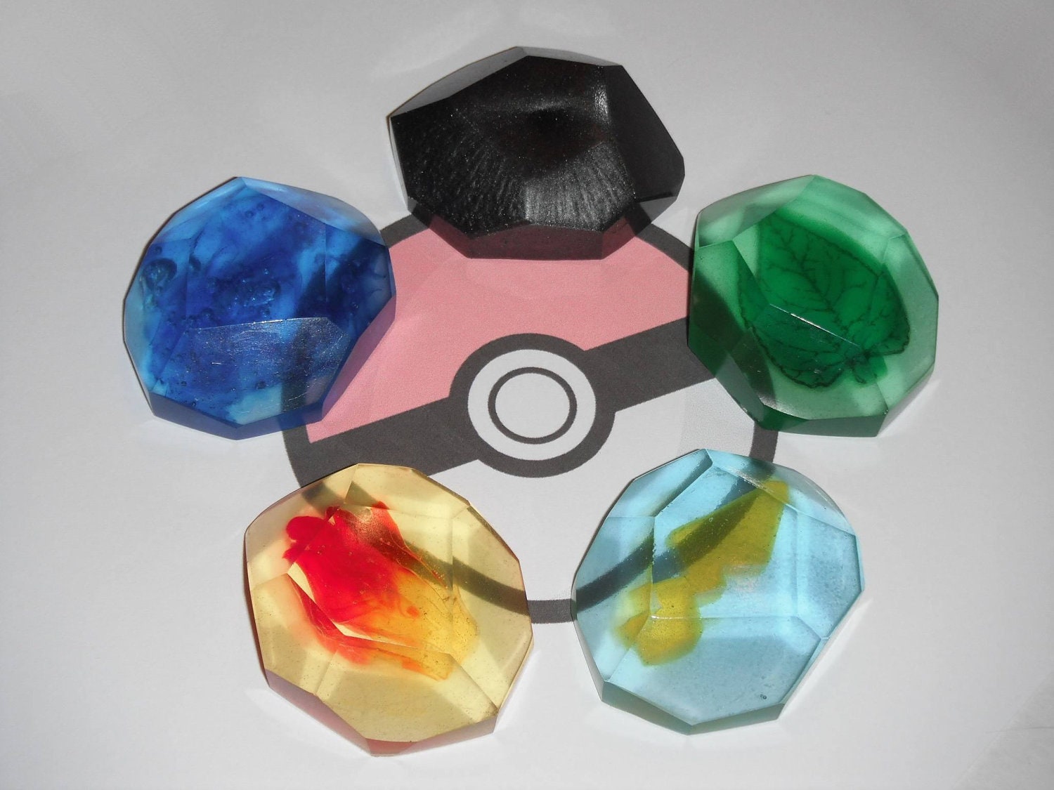 Pokemon Generation I - Evolution Stone Set