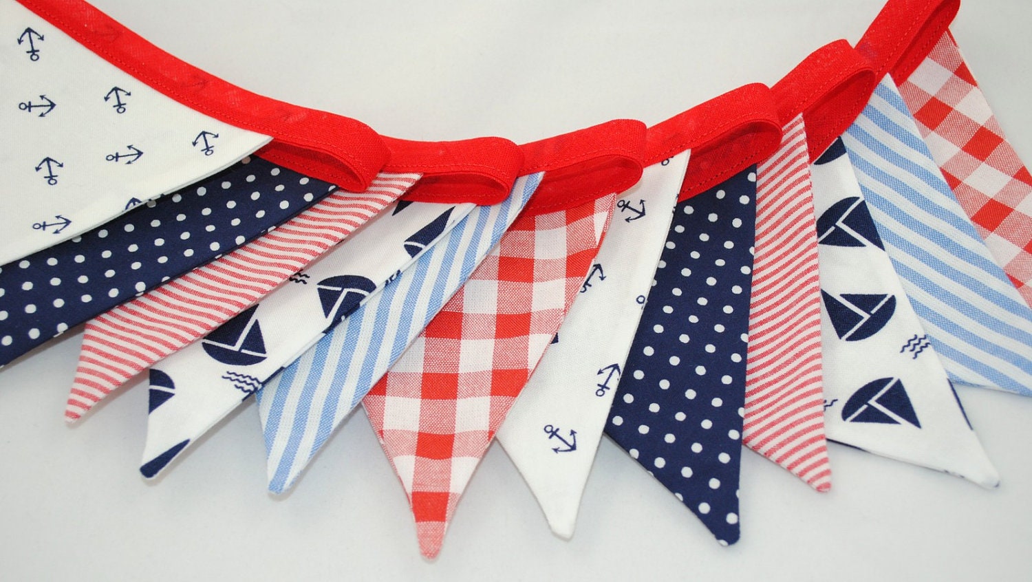 Mini Bunting - NAUTICAL - The perfect decoration for Nurseries and Boys Bedrooms