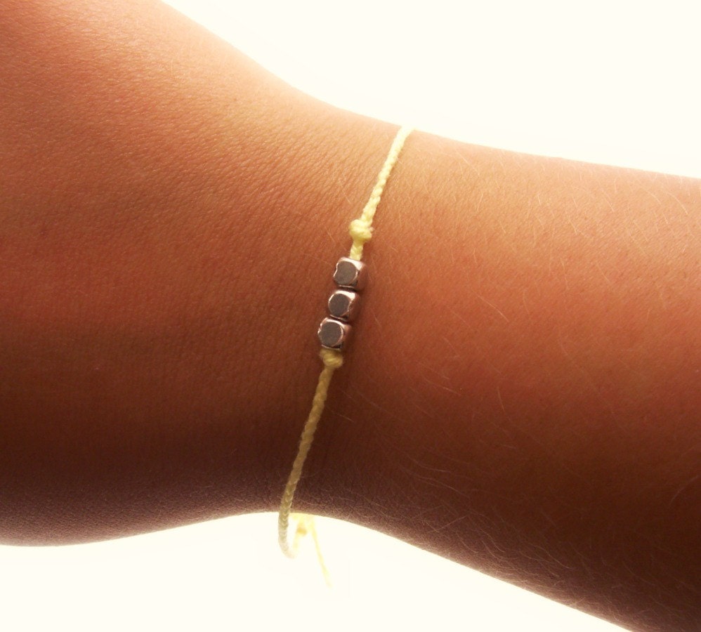 Wishlet Bracelet/Anklet by Wrapology - ANY color of the Rainbow - Bulk orders available