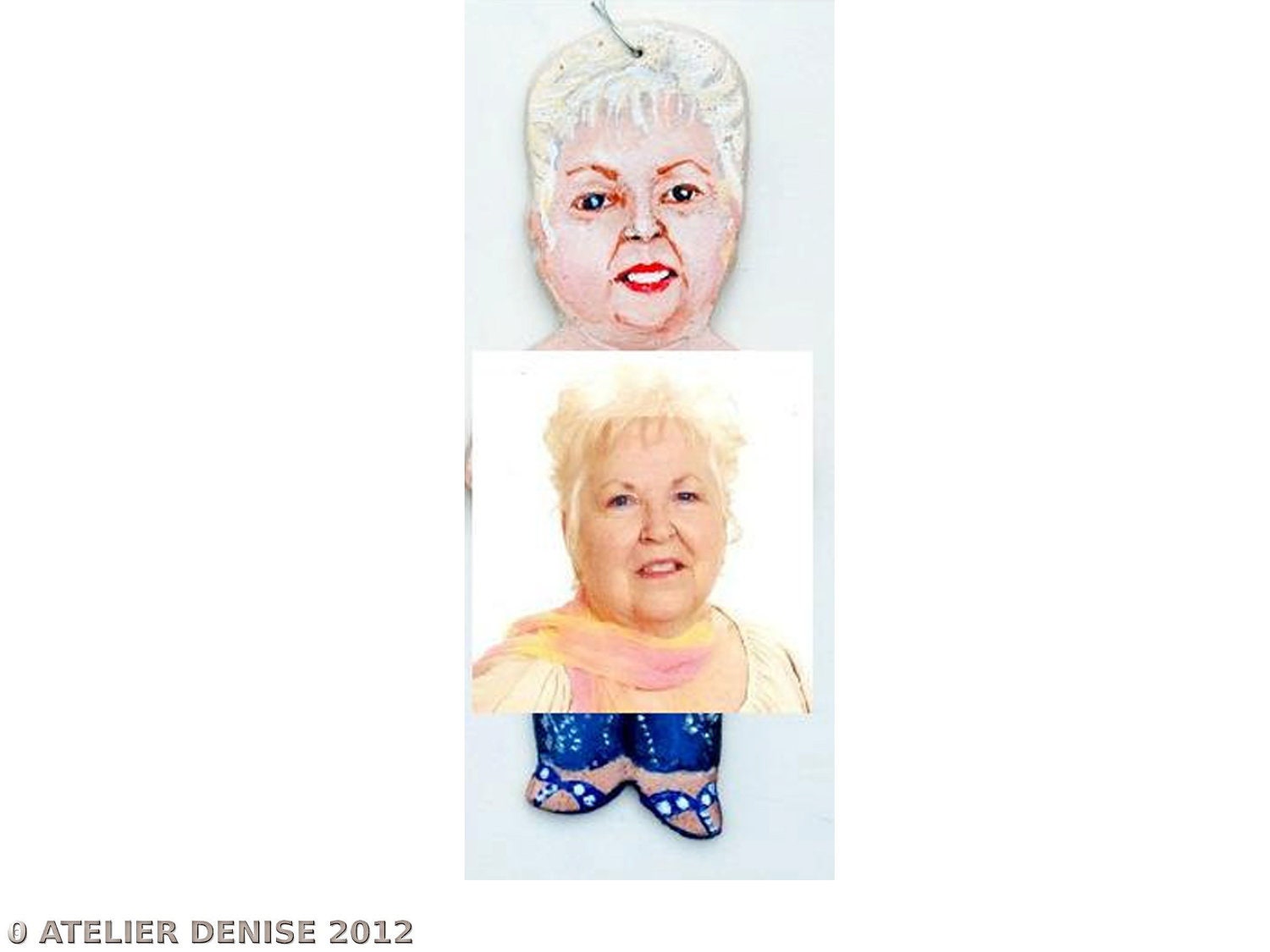 Custom  Portrait Ornament