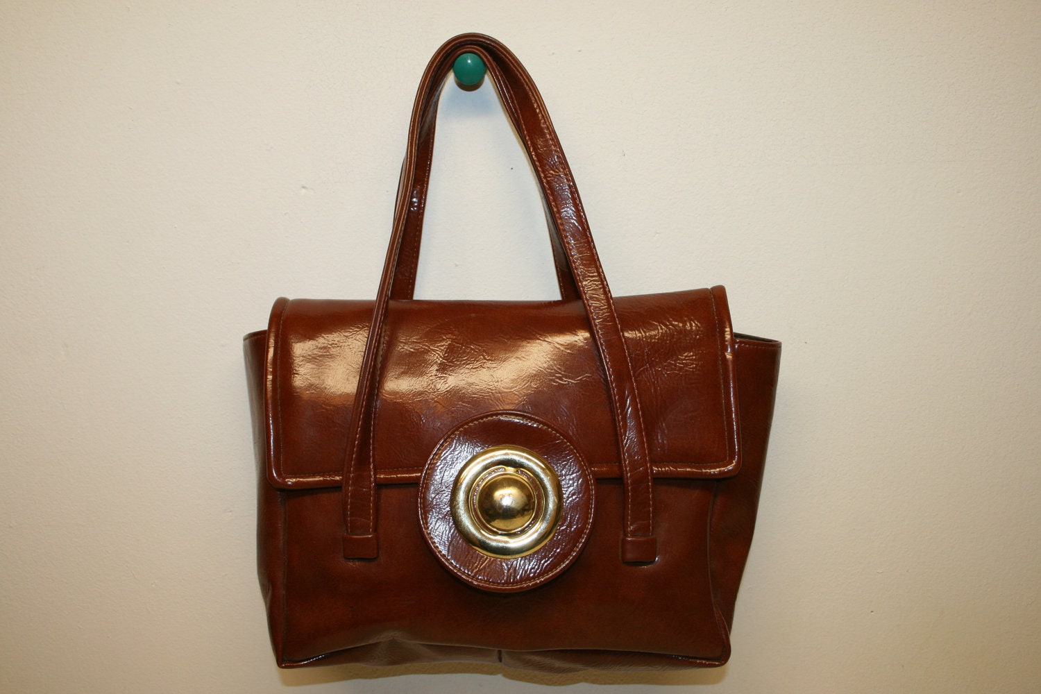 brown purse,medium brown purse,brown handbag,brown handbag purse,vintage handbag,brown vintage purse,brown purse