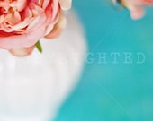 Spring Awakenings Blue Floral Print (5x5)