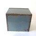 Vintage Metal Box Film Storage Industrial Decor