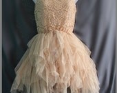 Xmas Gifts Prom Dress - Lace Dress Party Dress - Sweet Cocktail Dress / Bridesmaid Dress Girl