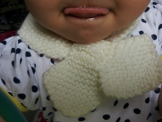 Baby Scarf  Bow Tie