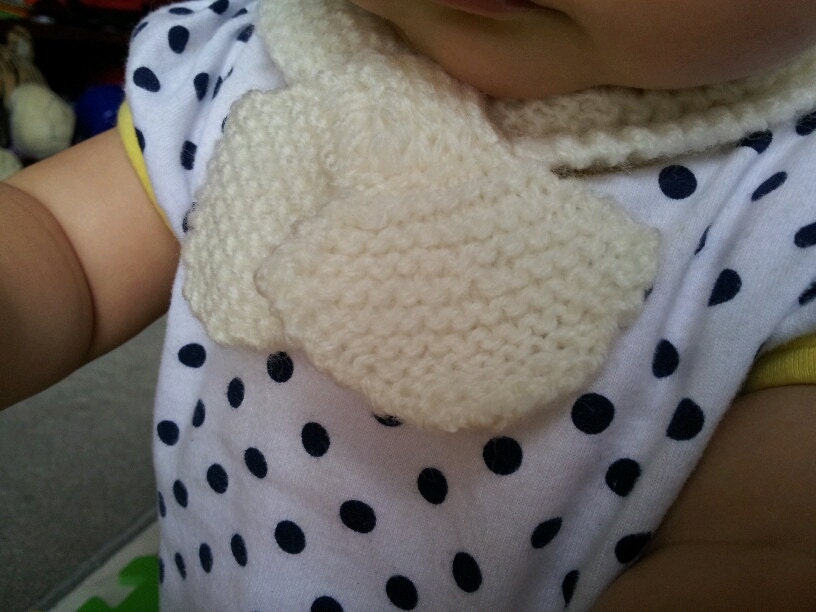 Baby Scarf  Bow Tie