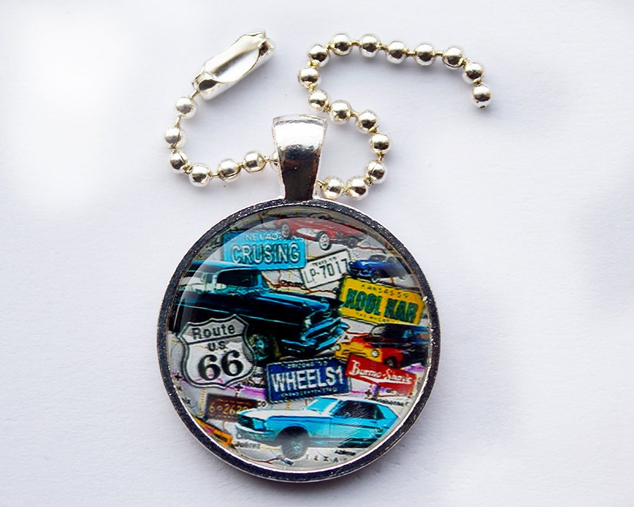 Route 66 Keychain -Cars Keyring -Auromobiles Keychain -American Highway -American Road signs -Gift for Men