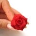 Beautiful Red Rose Ring . Red Flower Ring. Red Jewelry. Flower Jewelry. Adjustable Size