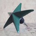 Wine Bottle Stopper - Large Green Star Wine Stopper