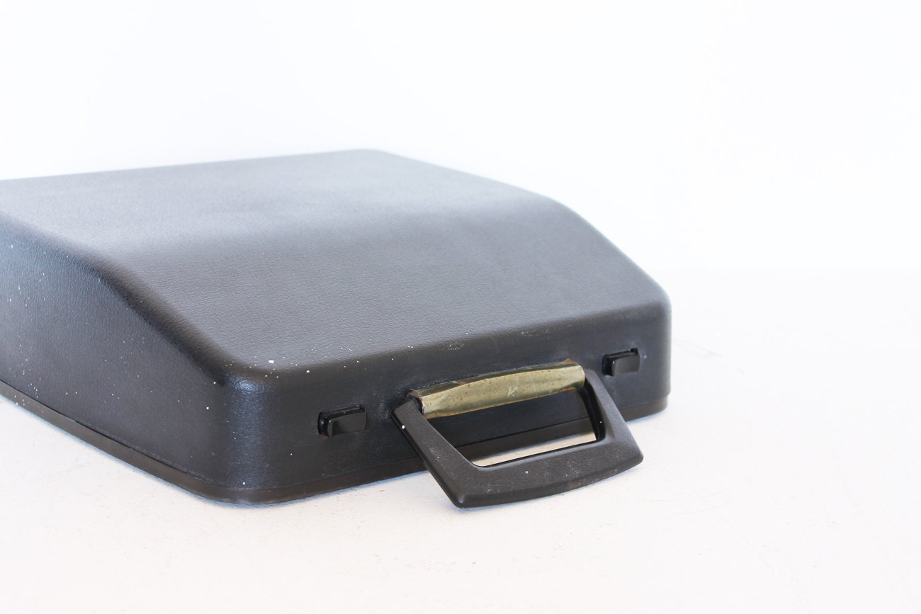Vintage manual orange Antares Typewriter etsy black friday cyber monday
