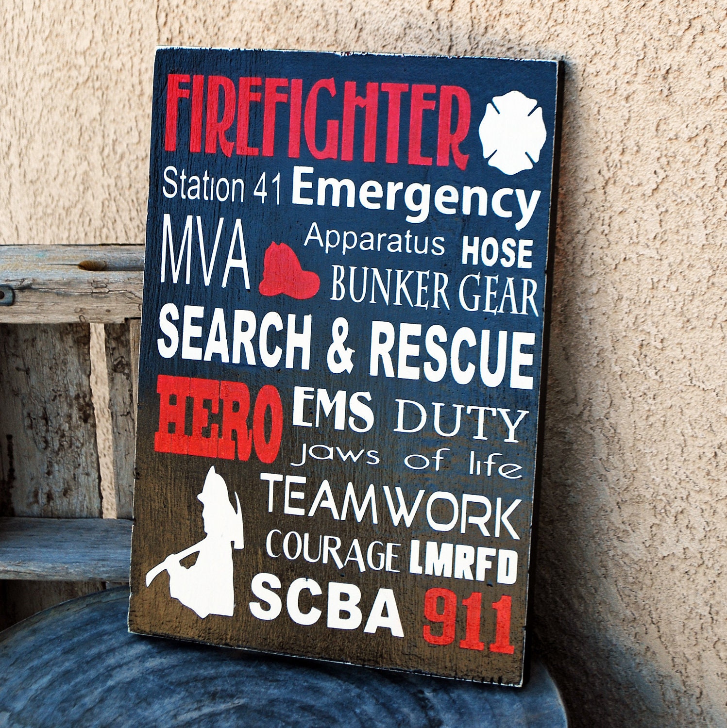 Firefighter - Hero - EMS - Gift - Retirement