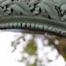 Vintage round Seafoam Green Mirror - Ornate Circle Mirror - Vintage Ornate Mirror - Shabby Chic - Boho